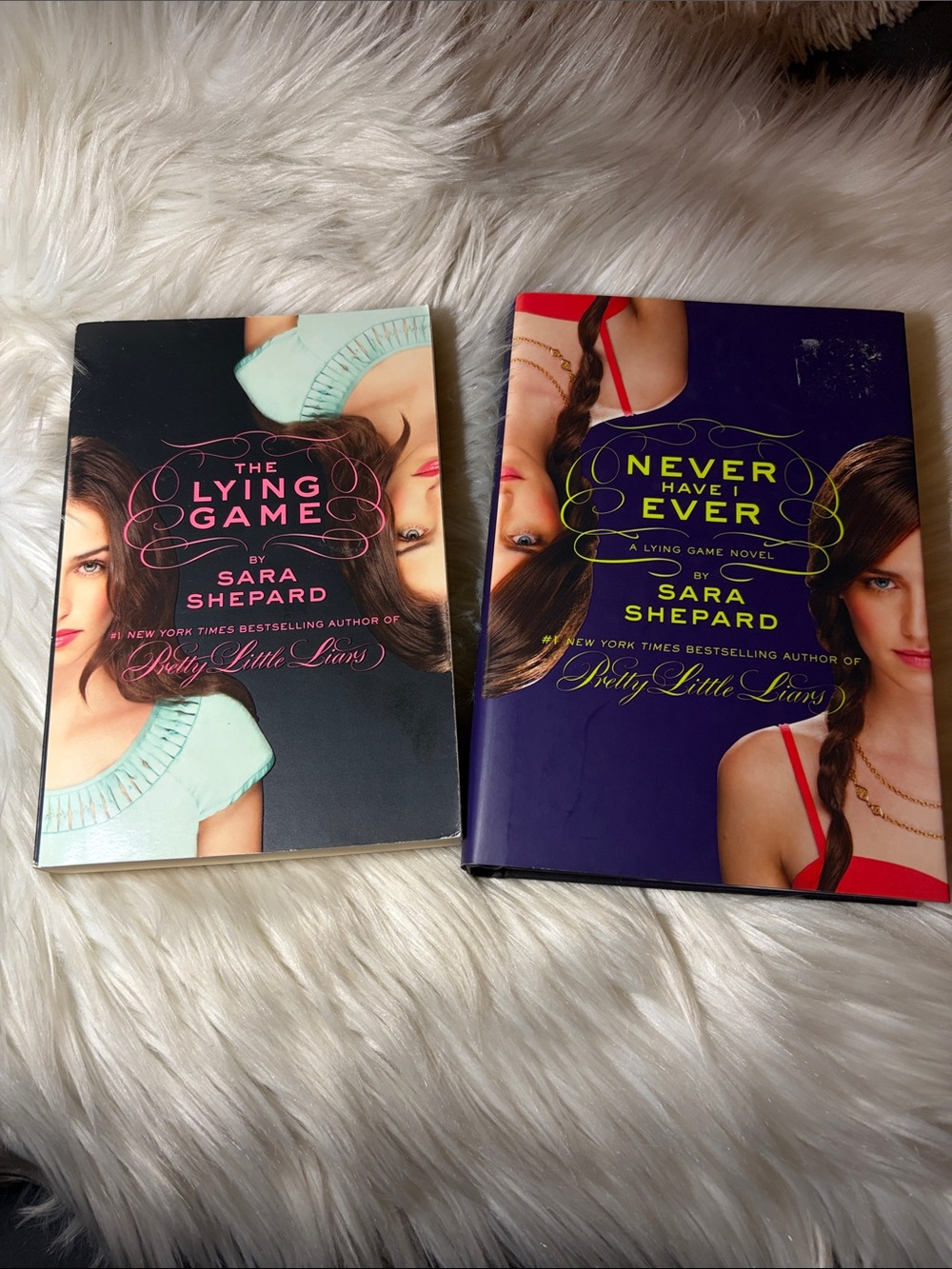 The Lying Game & Never Have I Ever - Book Set (Light Blue, Purple)